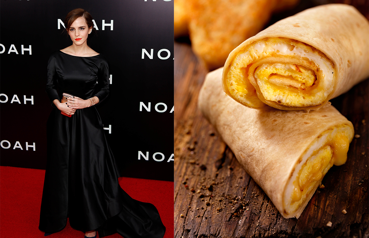 Emma Watson from What 51 Famous People Eat for Breakfast Gallery The